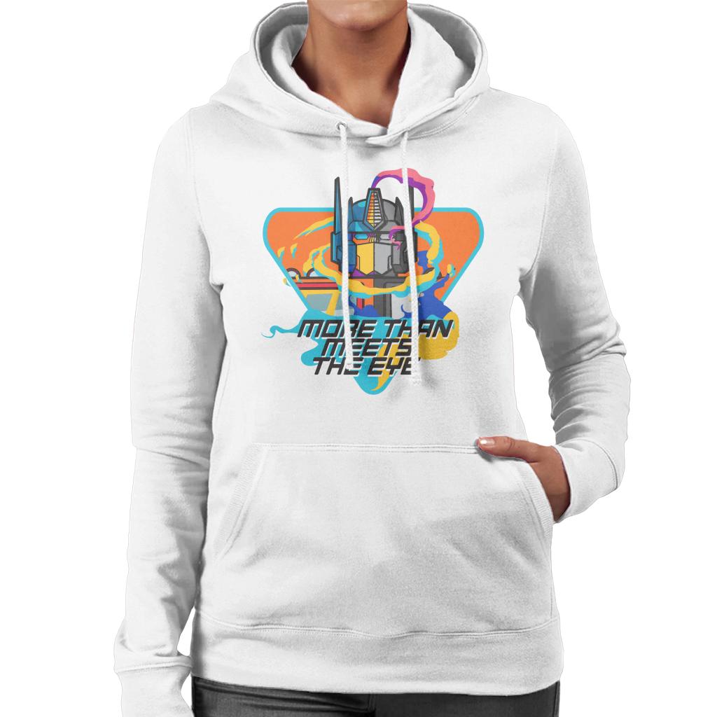 Transformers Optimus Prime More Than Meets The Eye Women's Hooded Sweatshirt-ALL + EVERY