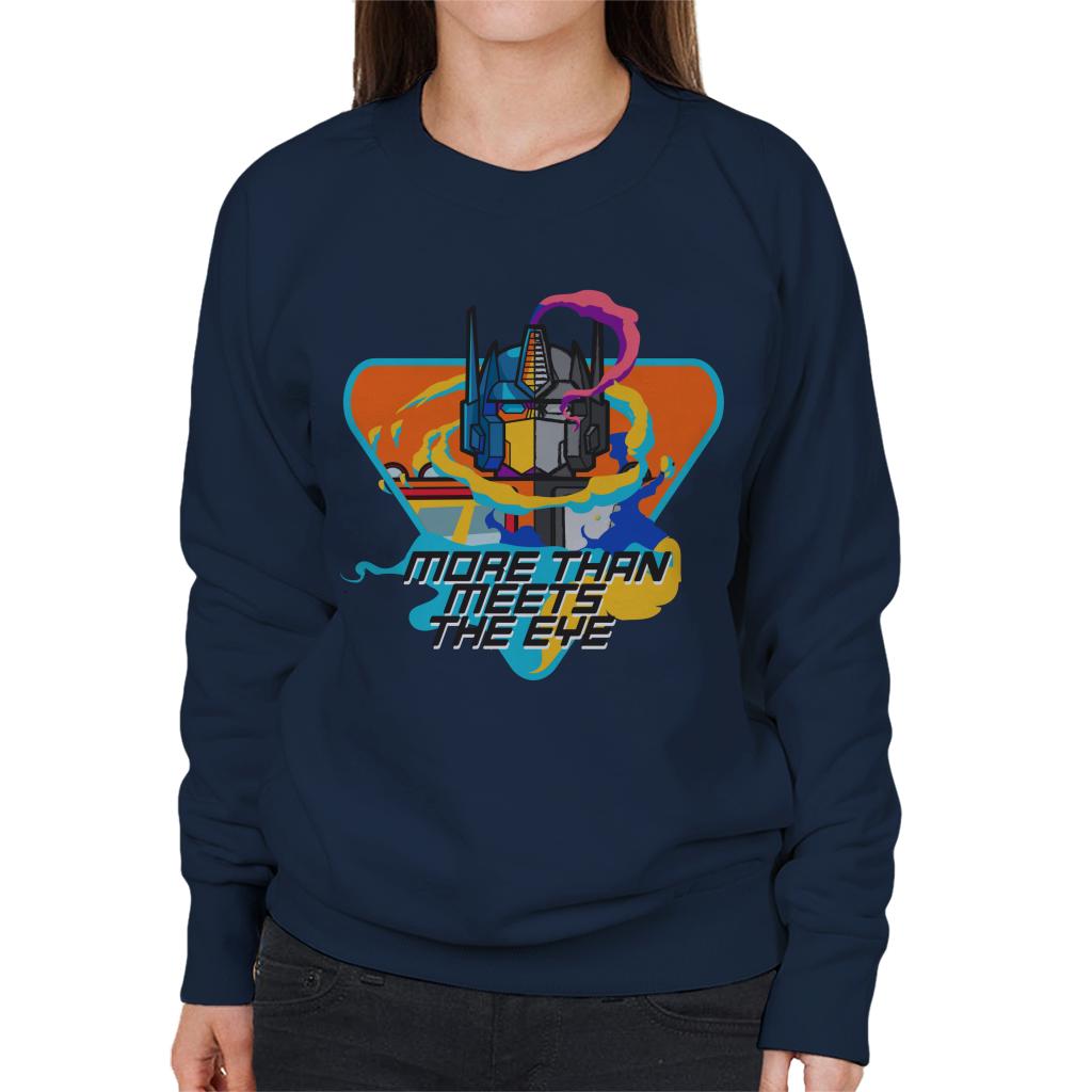 Transformers Optimus Prime More Than Meets The Eye Women's Sweatshirt-ALL + EVERY