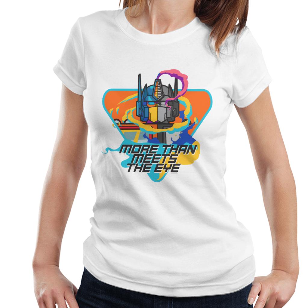 Transformers Optimus Prime More Than Meets The Eye Women's T-Shirt-ALL + EVERY