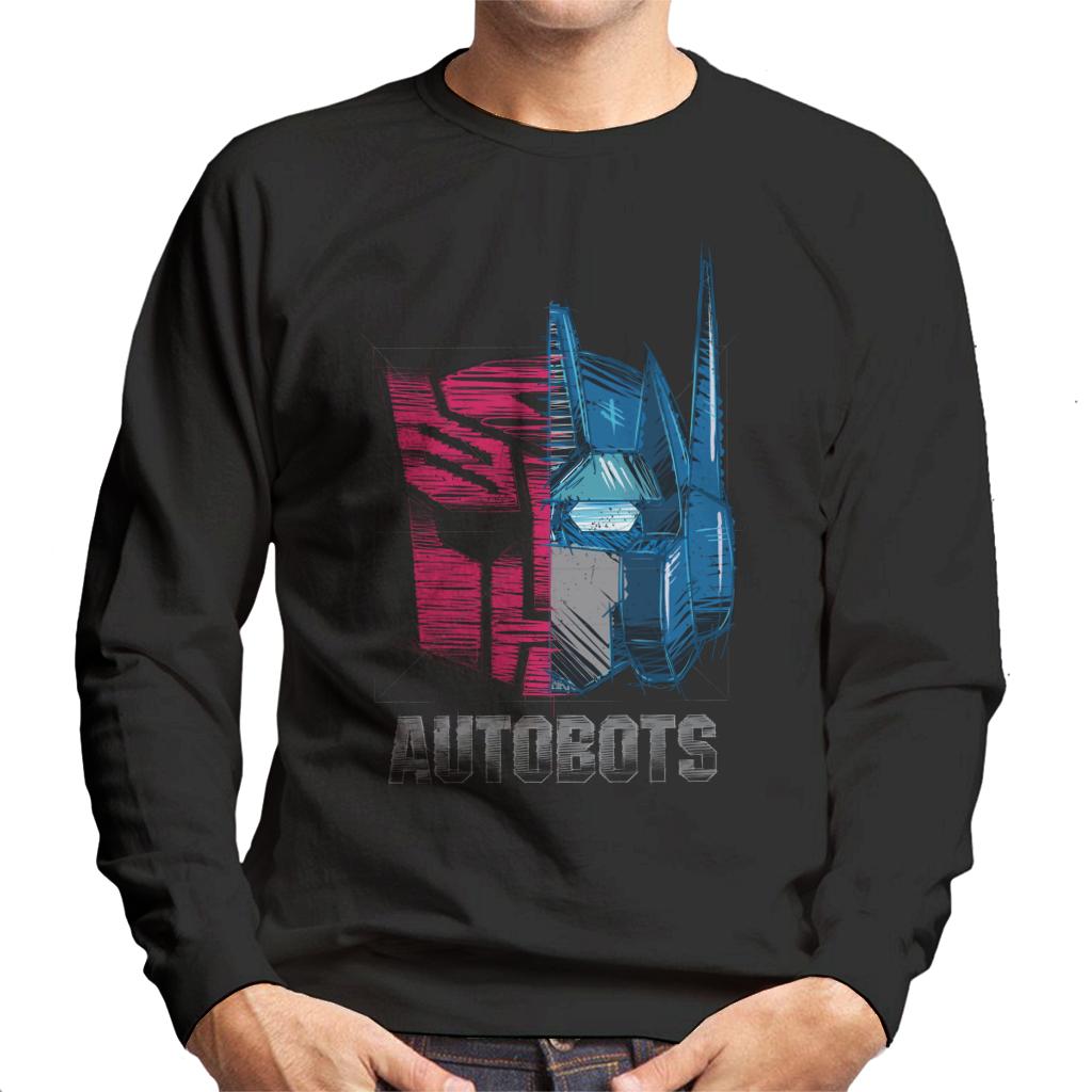 Transformers Optimus Prime Half Autobots Men's Sweatshirt-ALL + EVERY