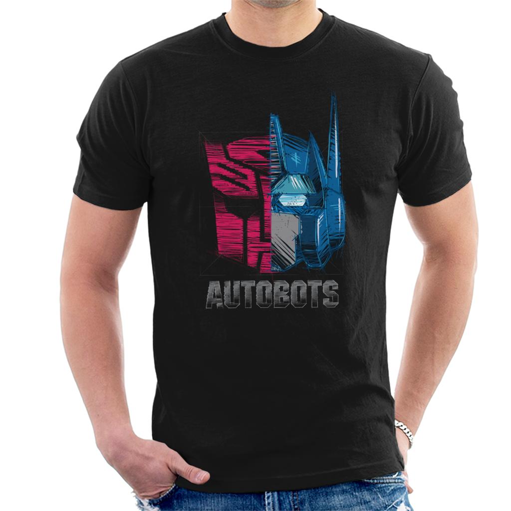 Transformers Optimus Prime Half Autobots Men's T-Shirt-ALL + EVERY