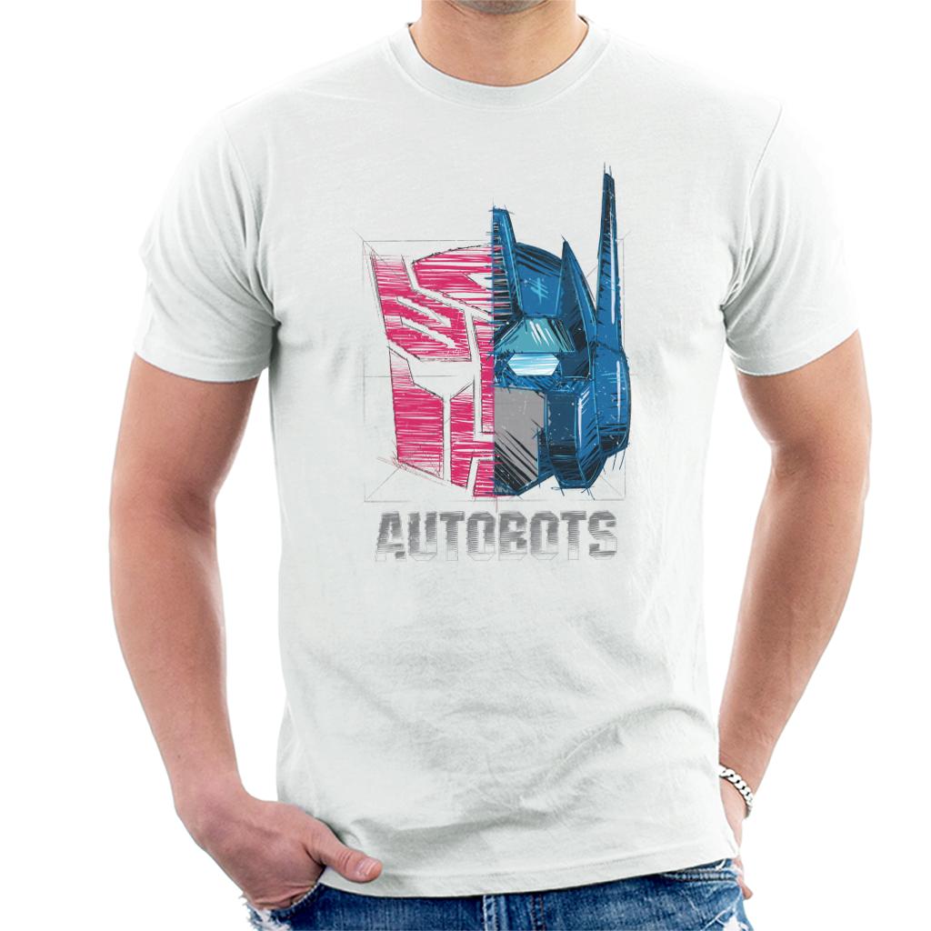 Transformers Optimus Prime Half Autobots Men's T-Shirt-ALL + EVERY