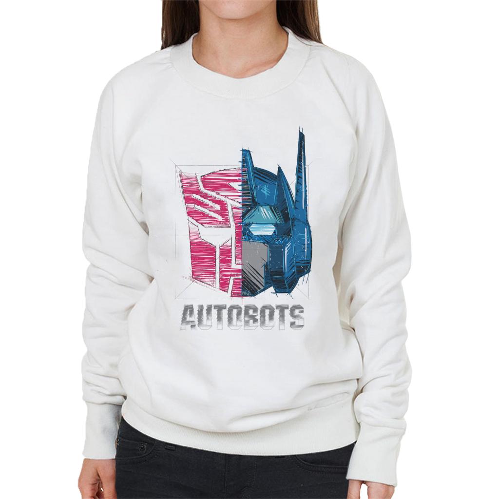 Transformers Optimus Prime Half Autobots Women's Sweatshirt-ALL + EVERY