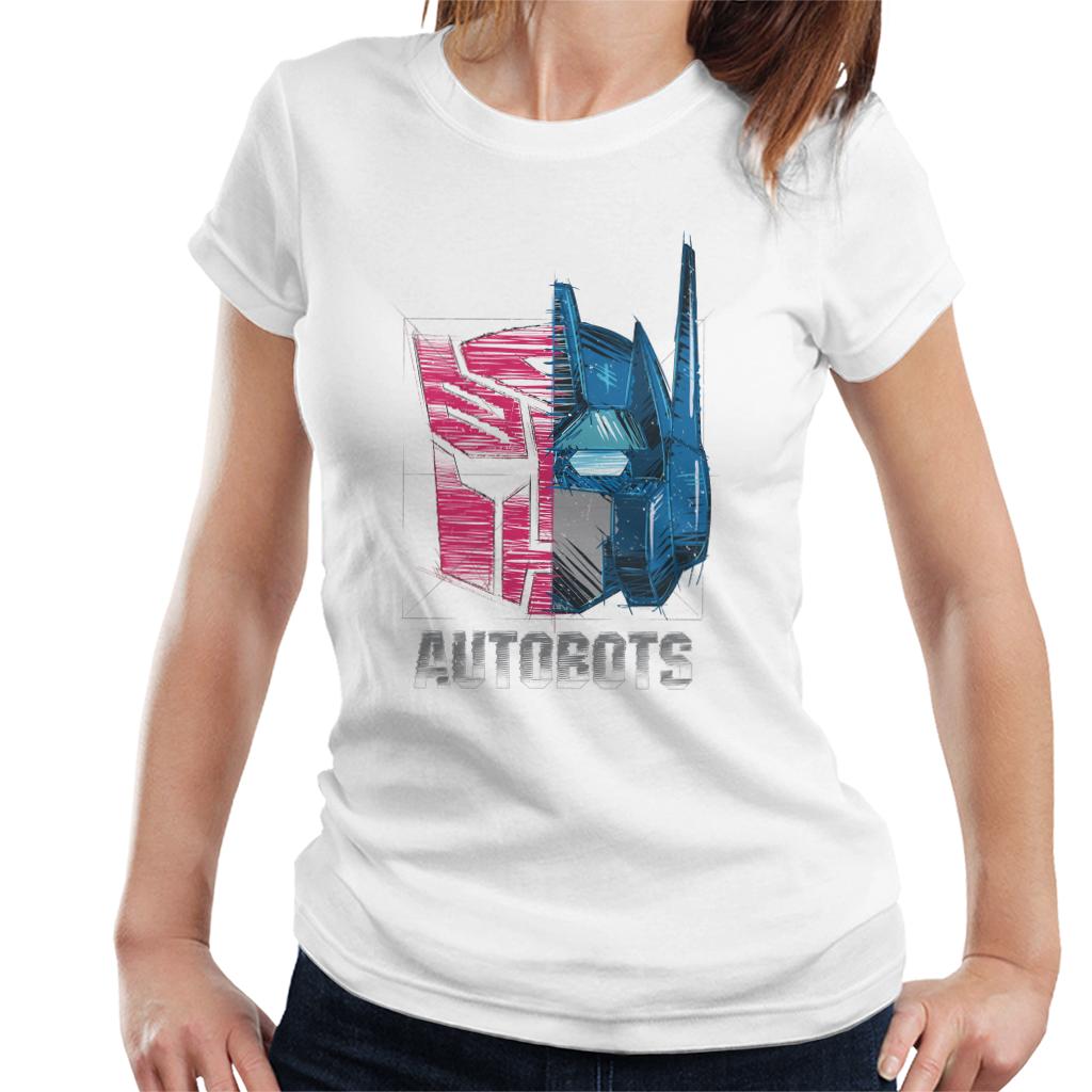 Transformers Optimus Prime Half Autobots Women's T-Shirt-ALL + EVERY