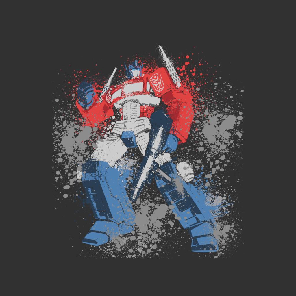 Transformers Optimus Prime Splatter Men's T-Shirt-ALL + EVERY