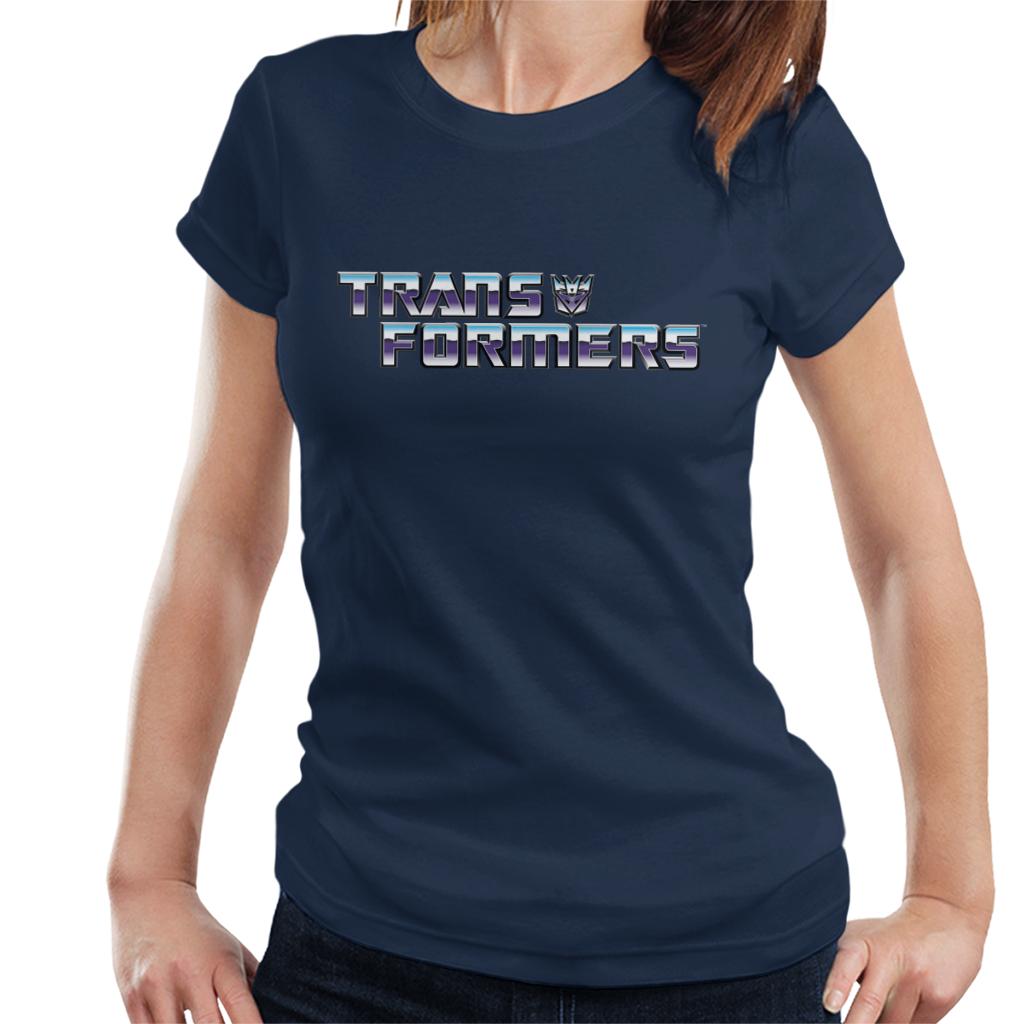 Transformers Decepticon Purple Logo Women's T-Shirt-ALL + EVERY