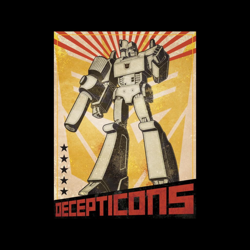 Transformers Decepticons Megatron Comic Men's T-Shirt-ALL + EVERY