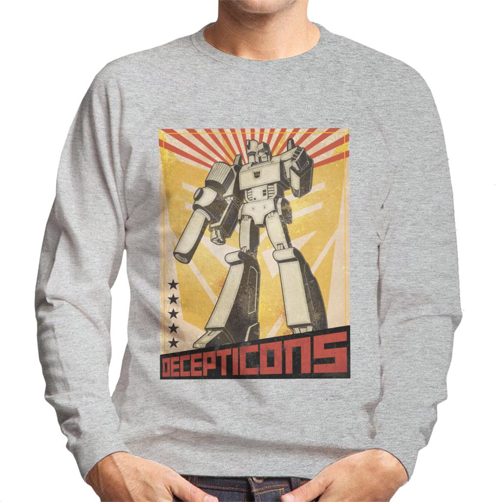 Transformers Decepticons Megatron Comic Men's Sweatshirt-ALL + EVERY