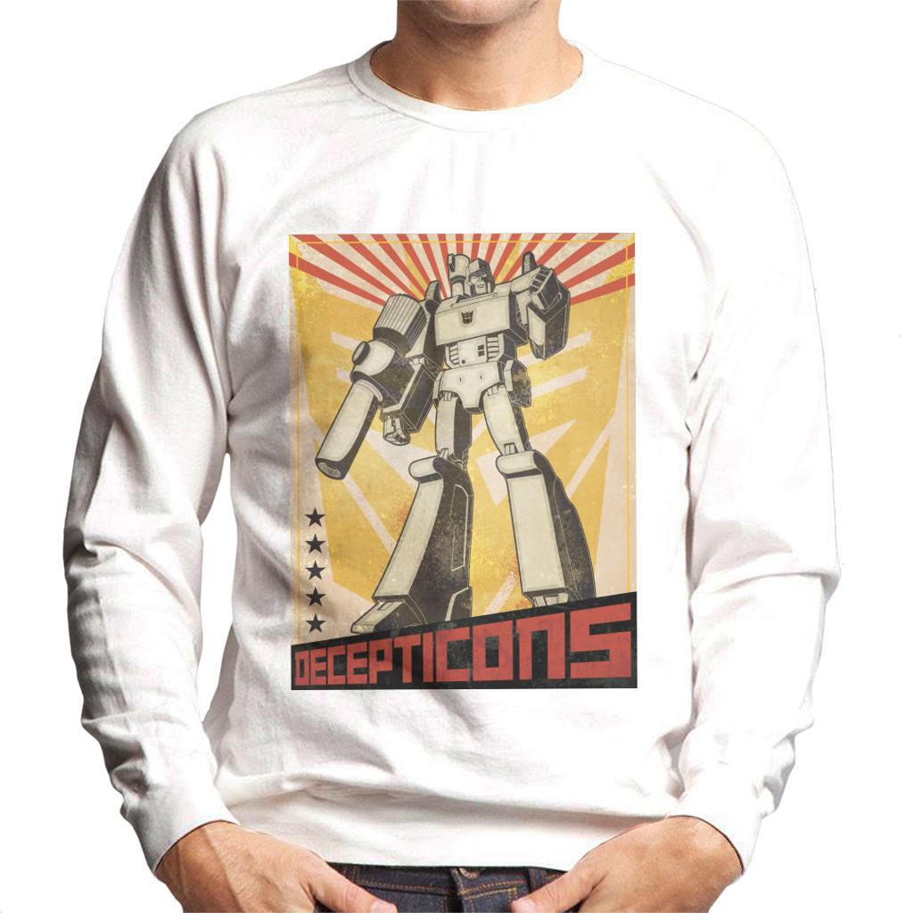 Transformers Decepticons Megatron Comic Men's Sweatshirt-ALL + EVERY