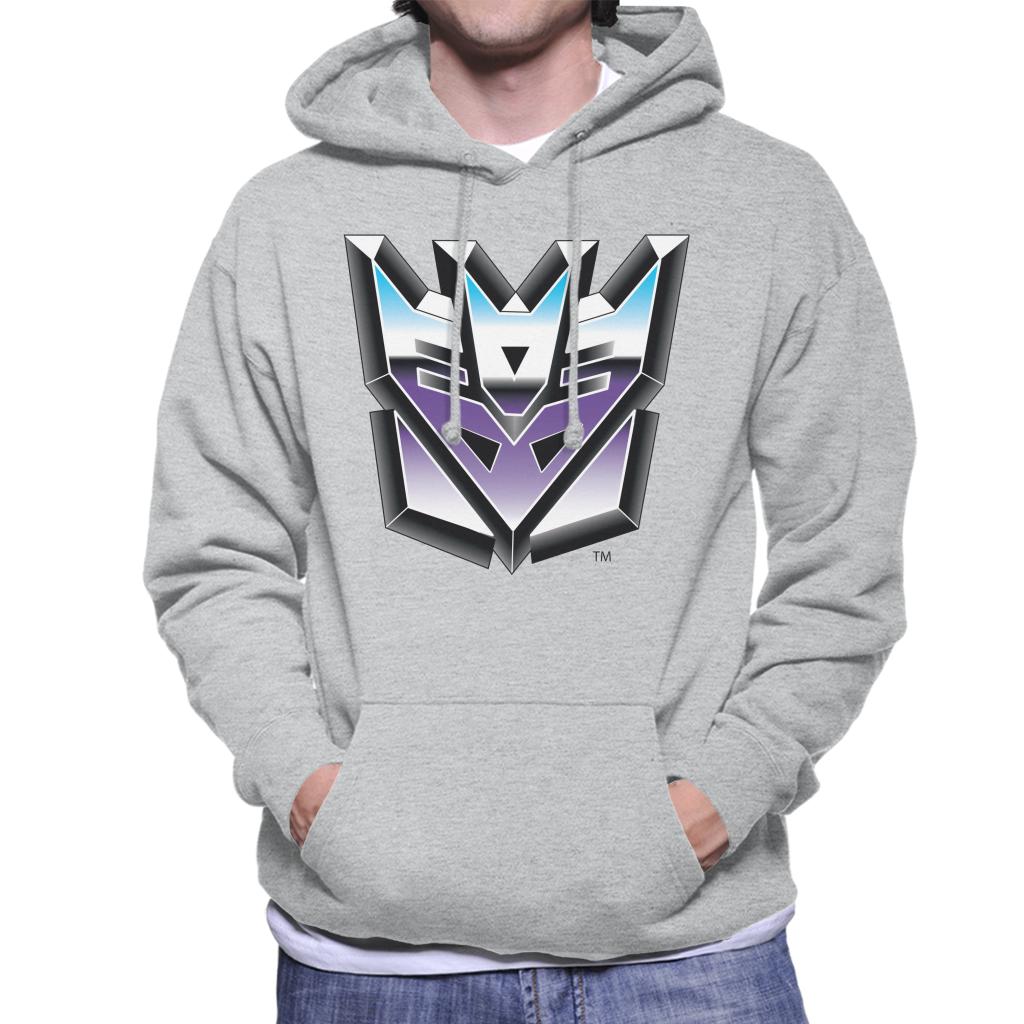 Transformers Decepticon Classic Logo Men's Hooded Sweatshirt-ALL + EVERY