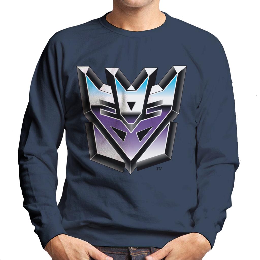 Transformers Decepticon Classic Logo Men's Sweatshirt-ALL + EVERY