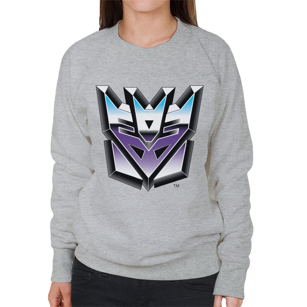 Transformers Decepticon Classic Logo Women's Sweatshirt-ALL + EVERY