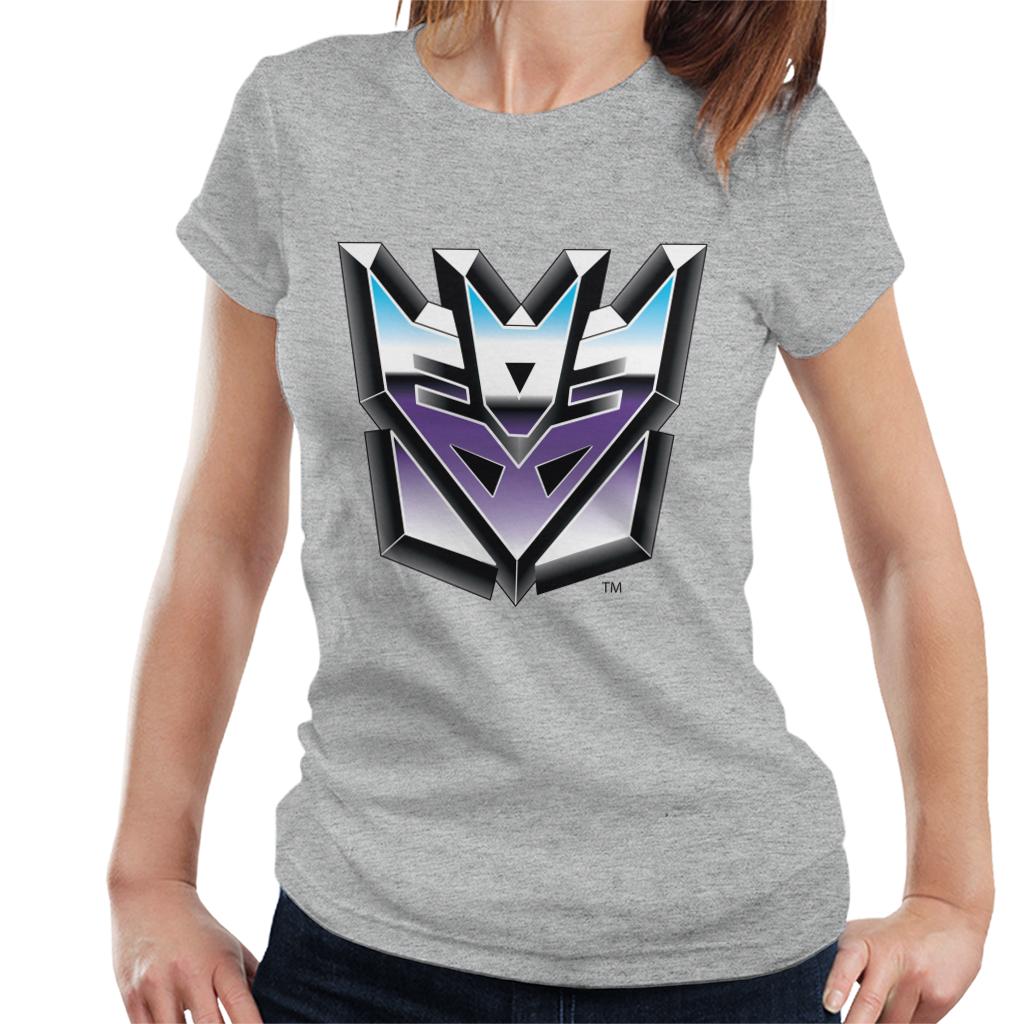 Transformers Decepticon Classic Logo Women's T-Shirt-ALL + EVERY