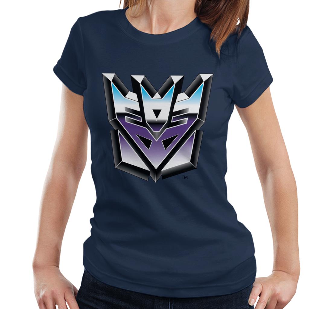 Transformers Decepticon Classic Logo Women's T-Shirt-ALL + EVERY