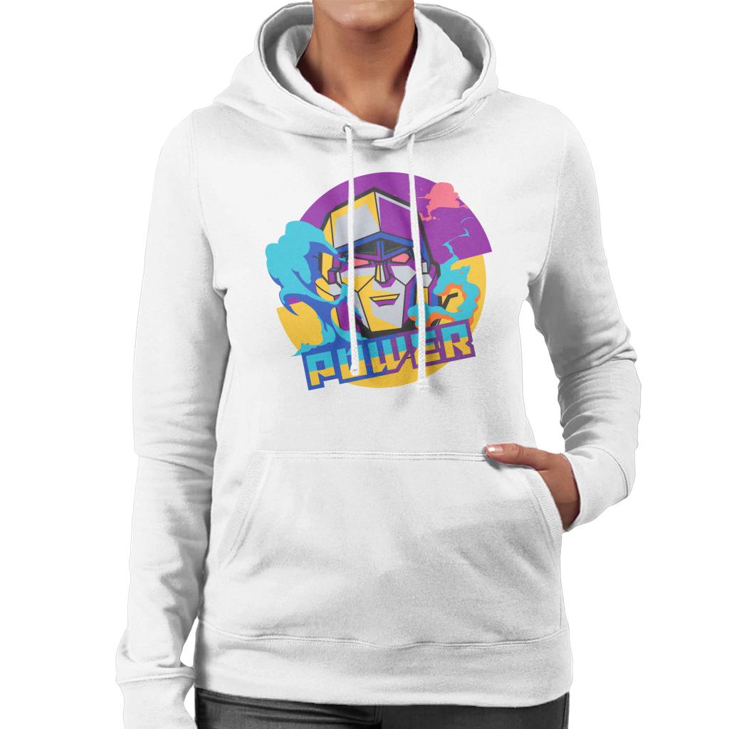 Transformers Decepticons Megatron Power Women's Hooded Sweatshirt-ALL + EVERY