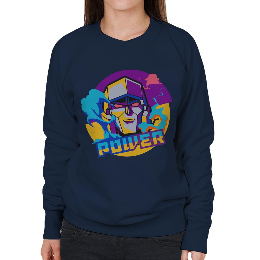 Transformers Decepticons Megatron Power Women's Sweatshirt-ALL + EVERY