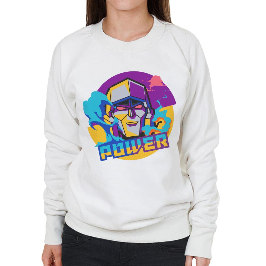 Transformers Decepticons Megatron Power Women's Sweatshirt-ALL + EVERY