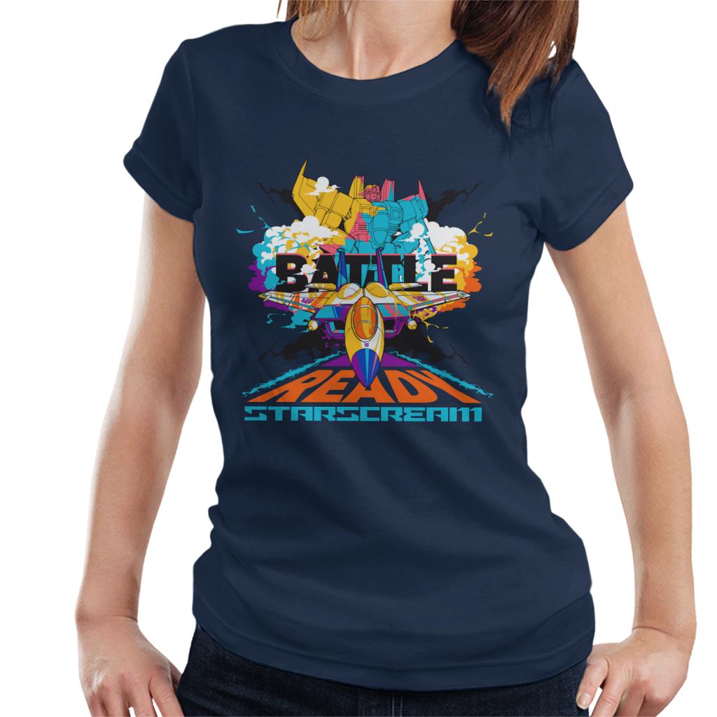 Transformers Battle Ready Starscream Women's T-Shirt-ALL + EVERY