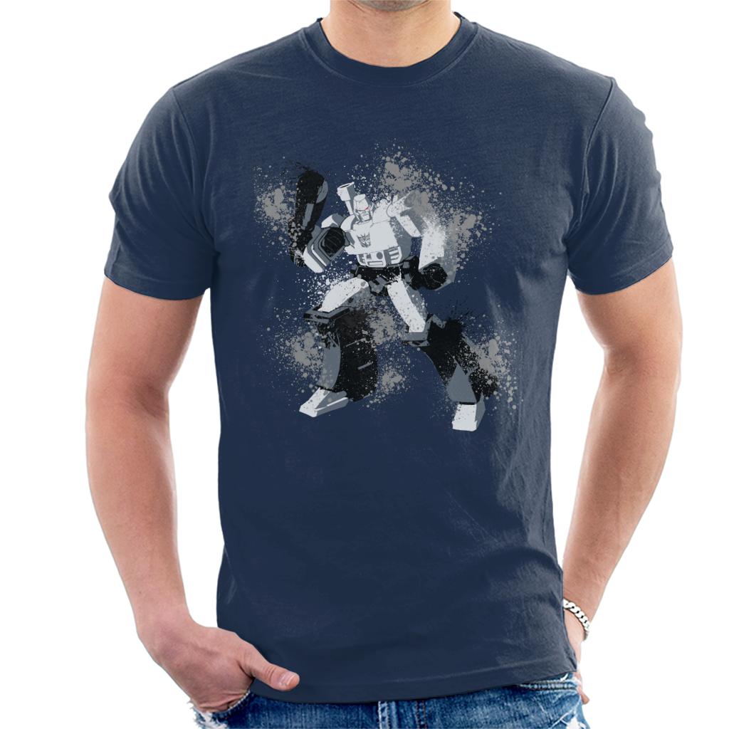 Transformers Decepticons Megatron Splatter Men's T-Shirt-ALL + EVERY