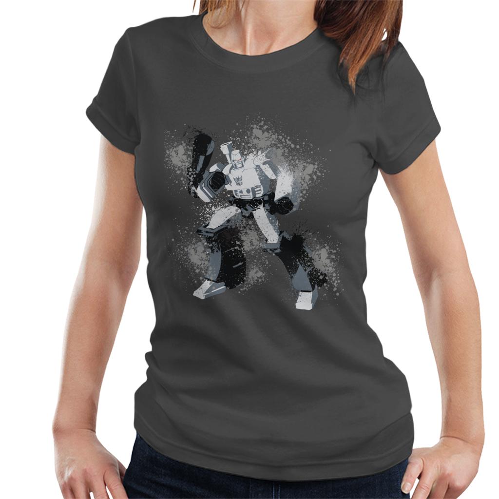 Transformers Decepticons Megatron Splatter Women's T-Shirt-ALL + EVERY