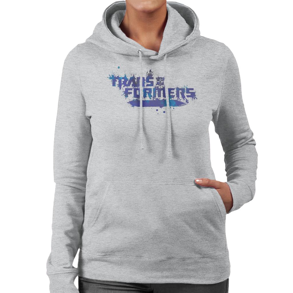 Transformers Banner Logo Women's Hooded Sweatshirt-ALL + EVERY