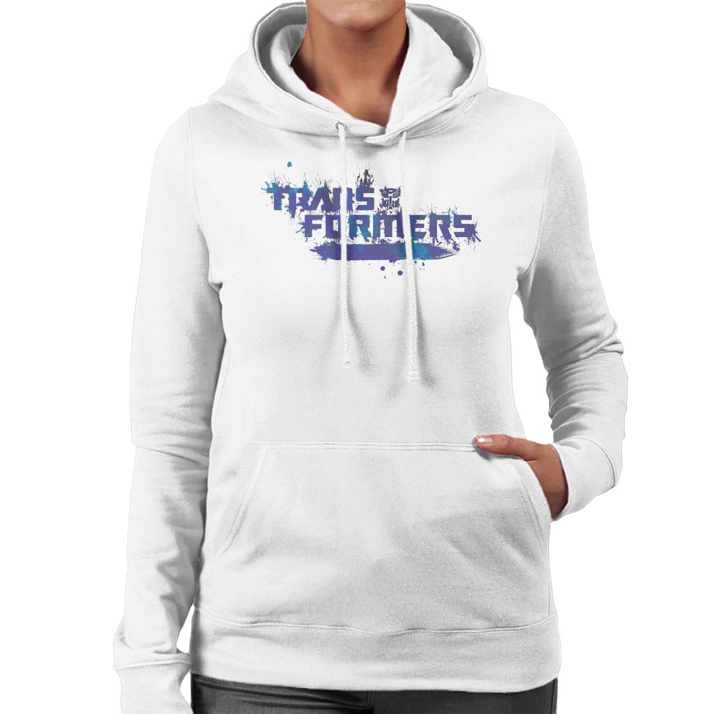 Transformers Banner Logo Women's Hooded Sweatshirt-ALL + EVERY