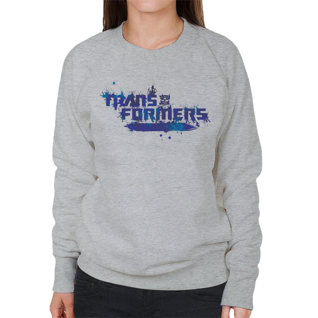 Transformers Banner Logo Women's Sweatshirt-ALL + EVERY