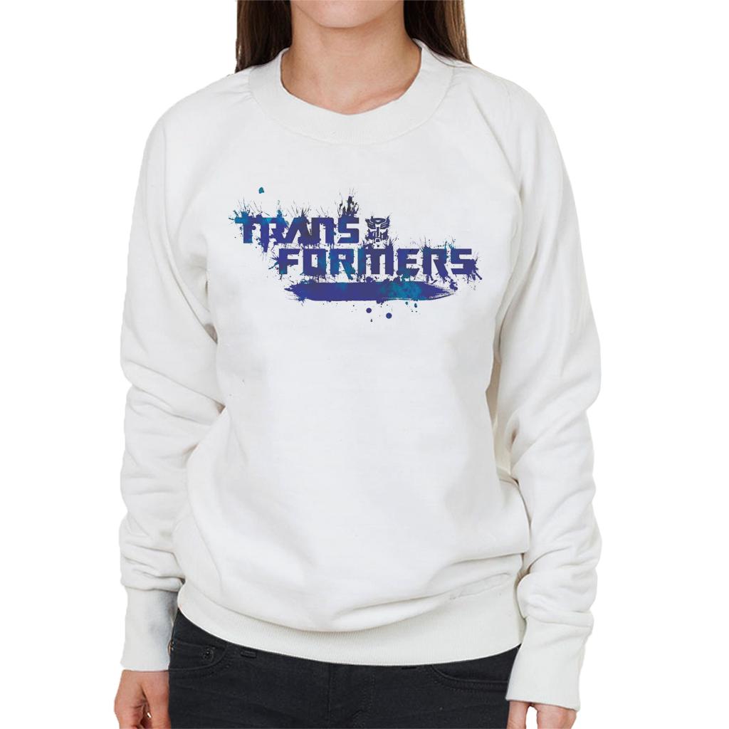 Transformers Banner Logo Women's Sweatshirt-ALL + EVERY