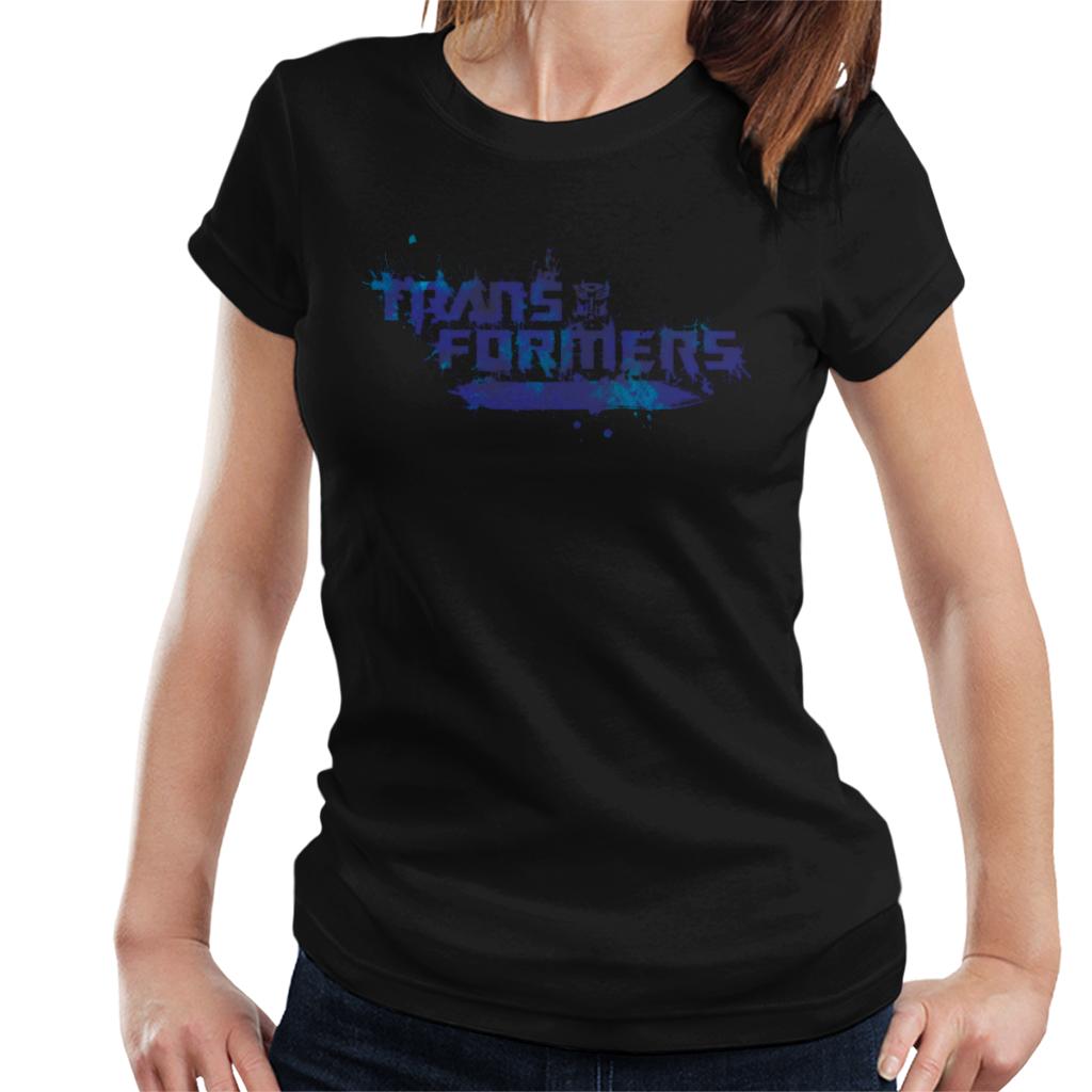 Transformers Banner Logo Women's T-Shirt-ALL + EVERY