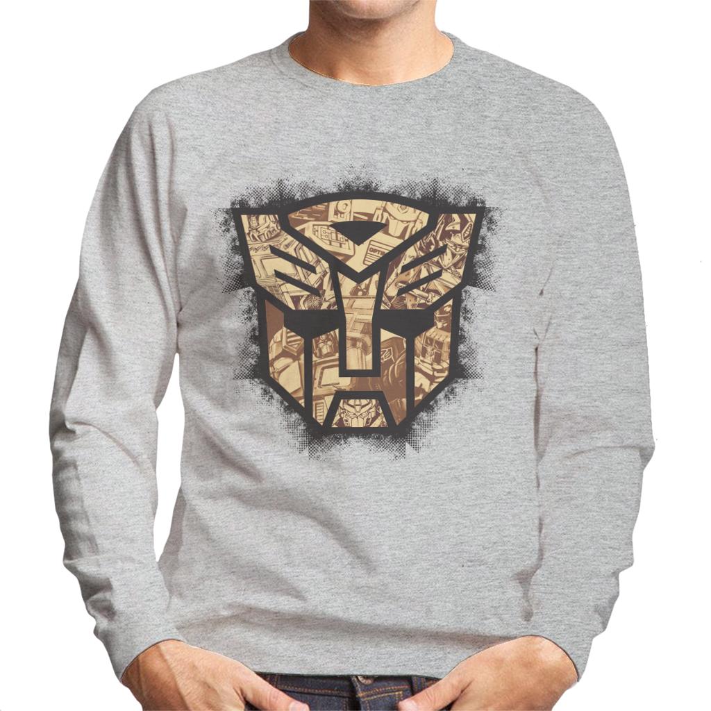 Transformers Autobots Icon Comic Men's Sweatshirt-ALL + EVERY