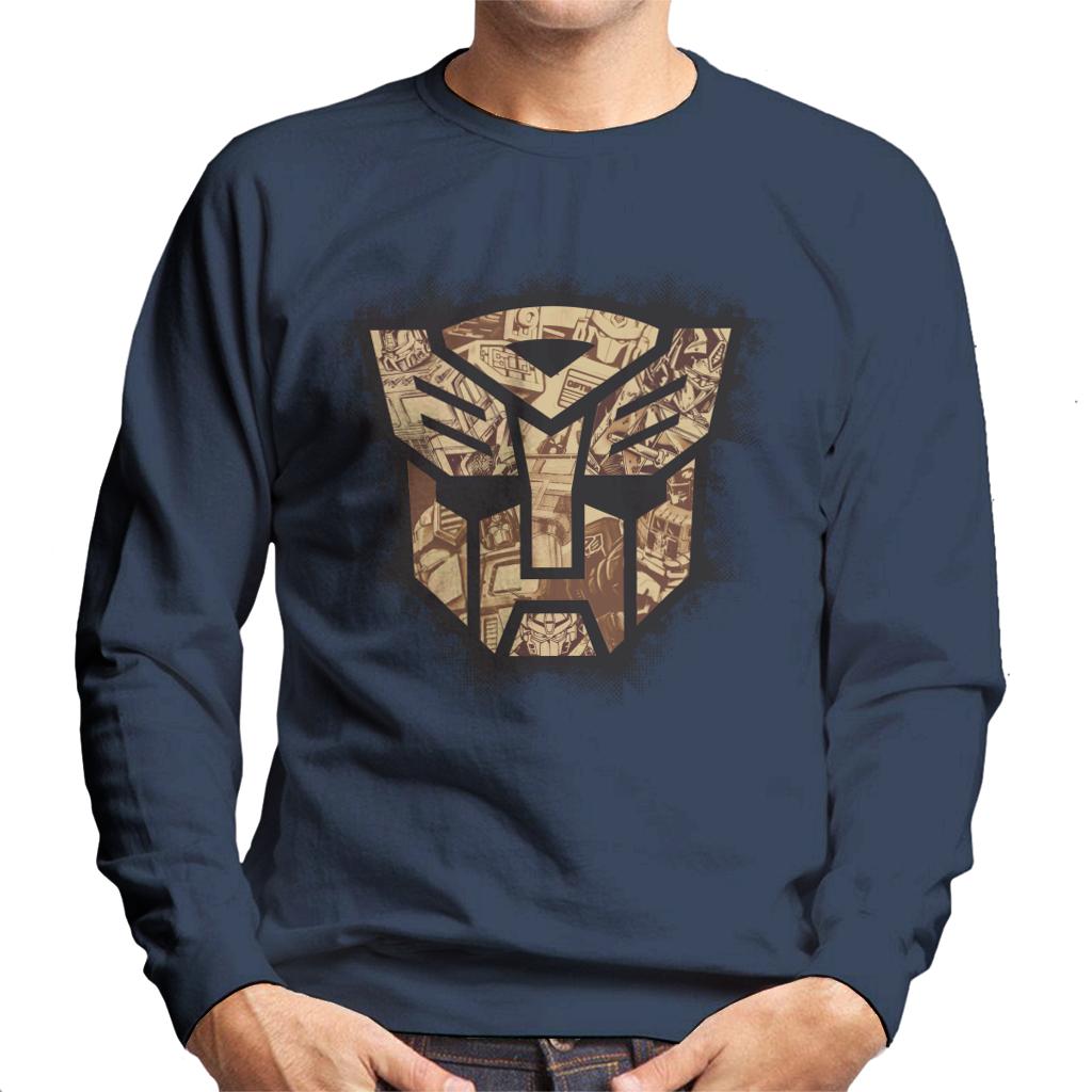 Transformers Autobots Icon Comic Men's Sweatshirt-ALL + EVERY