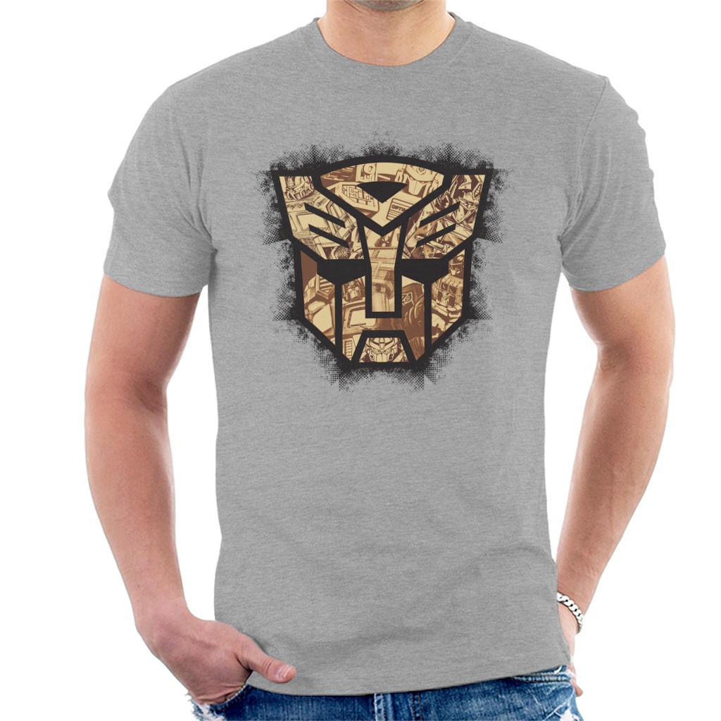 Transformers Autobots Icon Comic Men's T-Shirt-ALL + EVERY