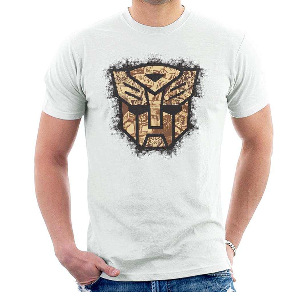 Transformers Autobots Icon Comic Men's T-Shirt-ALL + EVERY