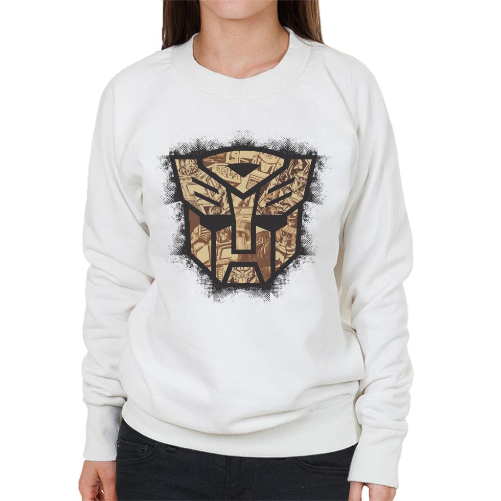 Transformers Autobots Icon Comic Women's Sweatshirt-ALL + EVERY