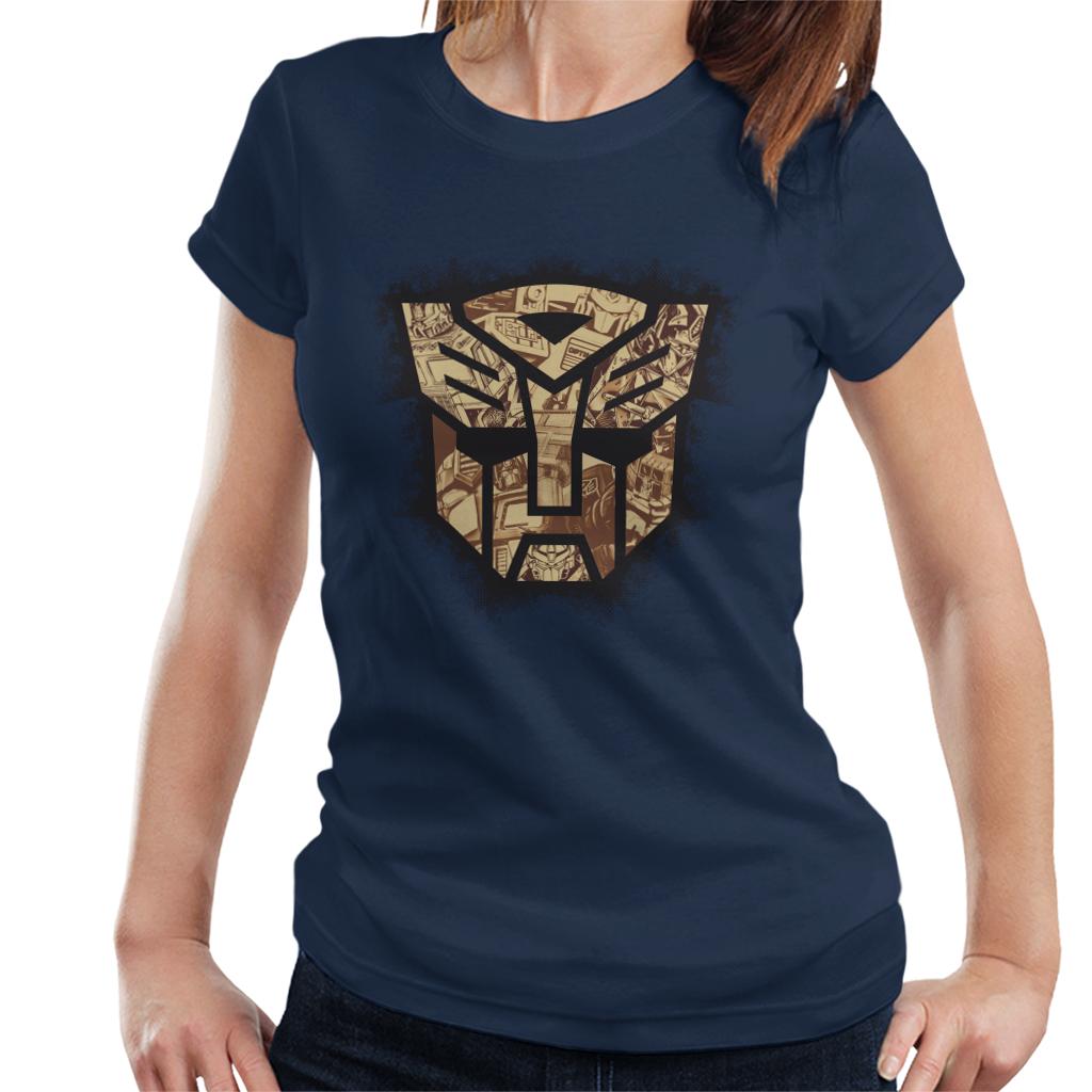 Transformers Autobots Icon Comic Women's T-Shirt-ALL + EVERY