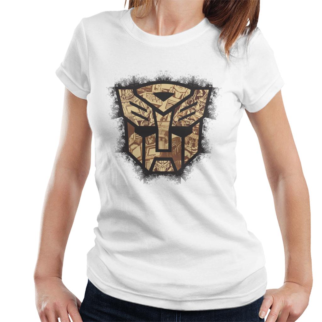 Transformers Autobots Icon Comic Women's T-Shirt-ALL + EVERY