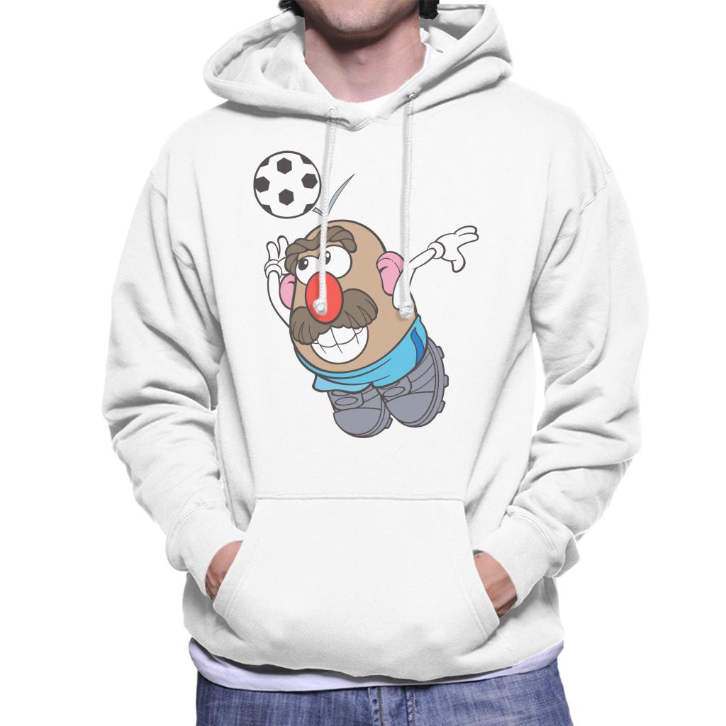 Mr Potato Head Football Header Men's Hooded Sweatshirt-ALL + EVERY