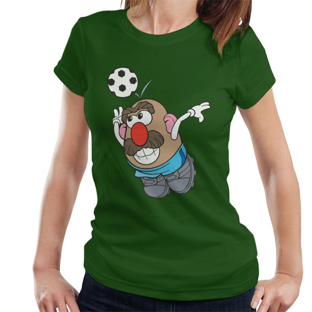 Mr Potato Head Football Header Women's T-Shirt-ALL + EVERY