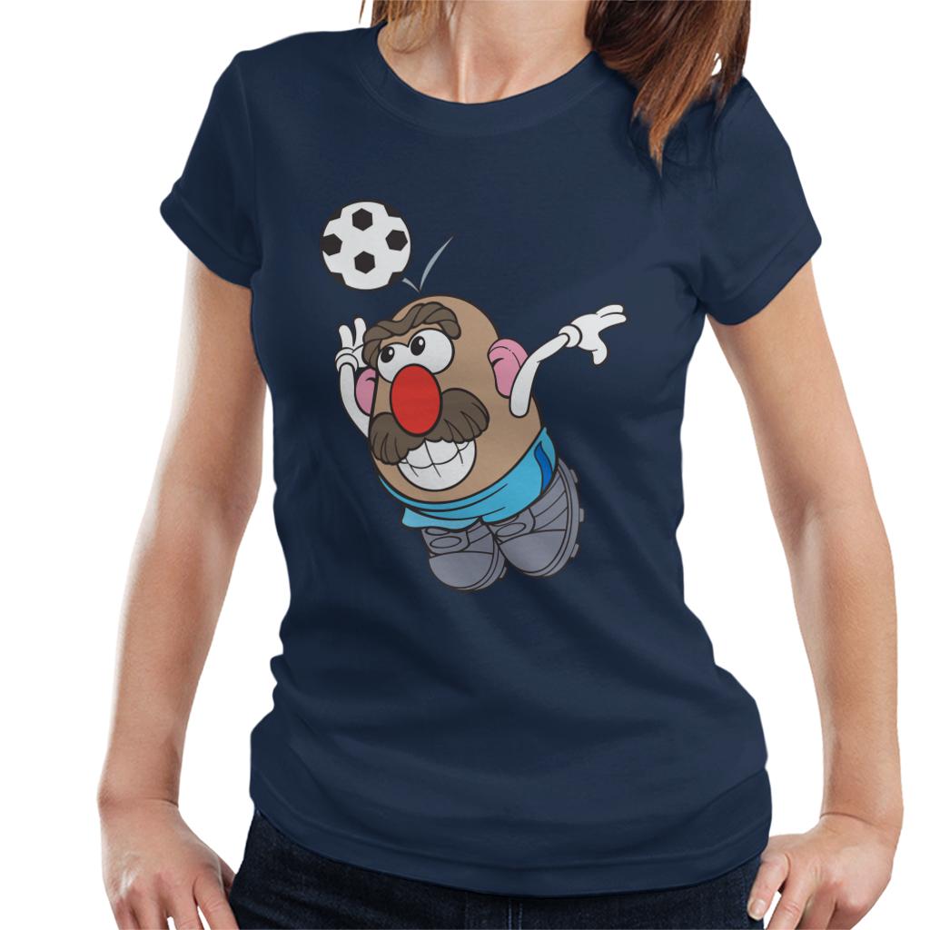 Mr Potato Head Football Header Women's T-Shirt-ALL + EVERY