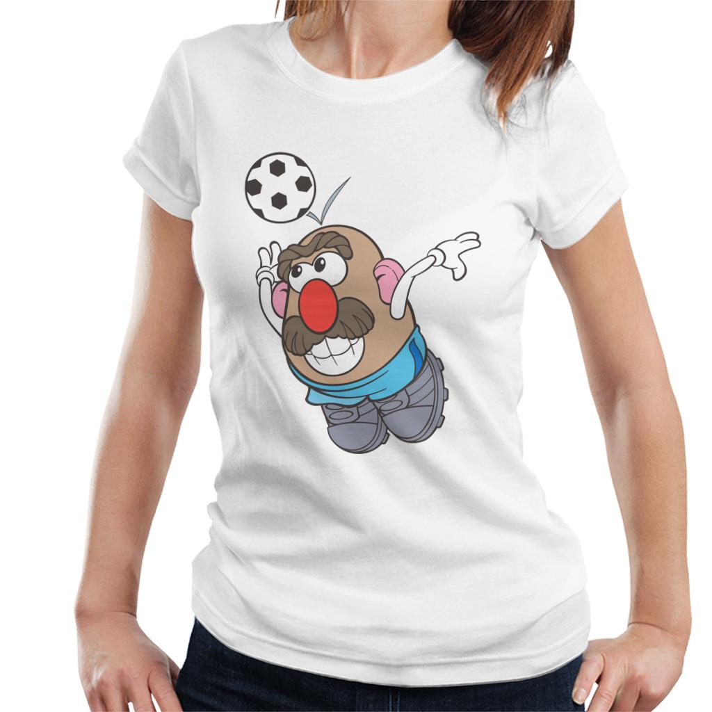 Mr Potato Head Football Header Women's T-Shirt-ALL + EVERY