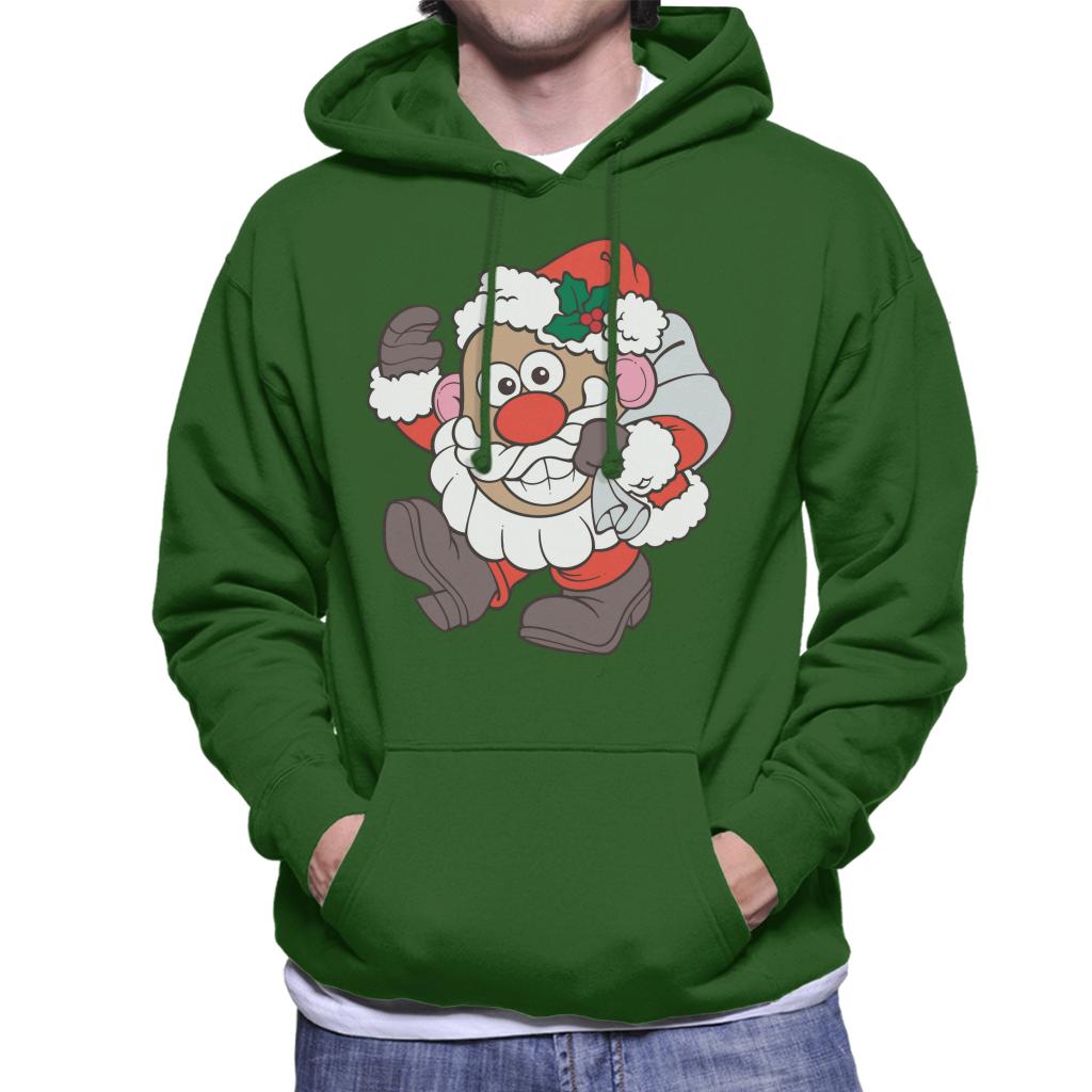Mr Potato Head Christmas Father Christmas Men's Hooded Sweatshirt-ALL + EVERY