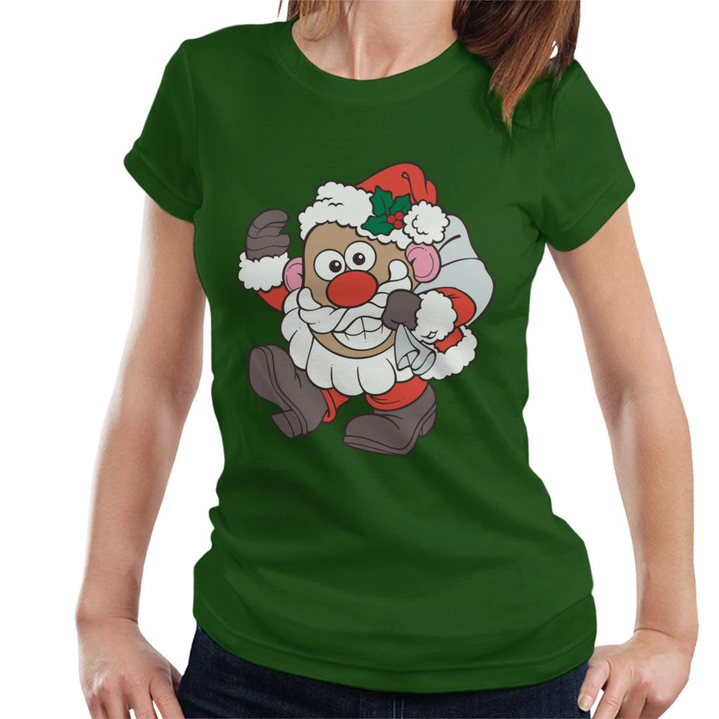 Mr Potato Head Christmas Father Christmas Women's T-Shirt-ALL + EVERY