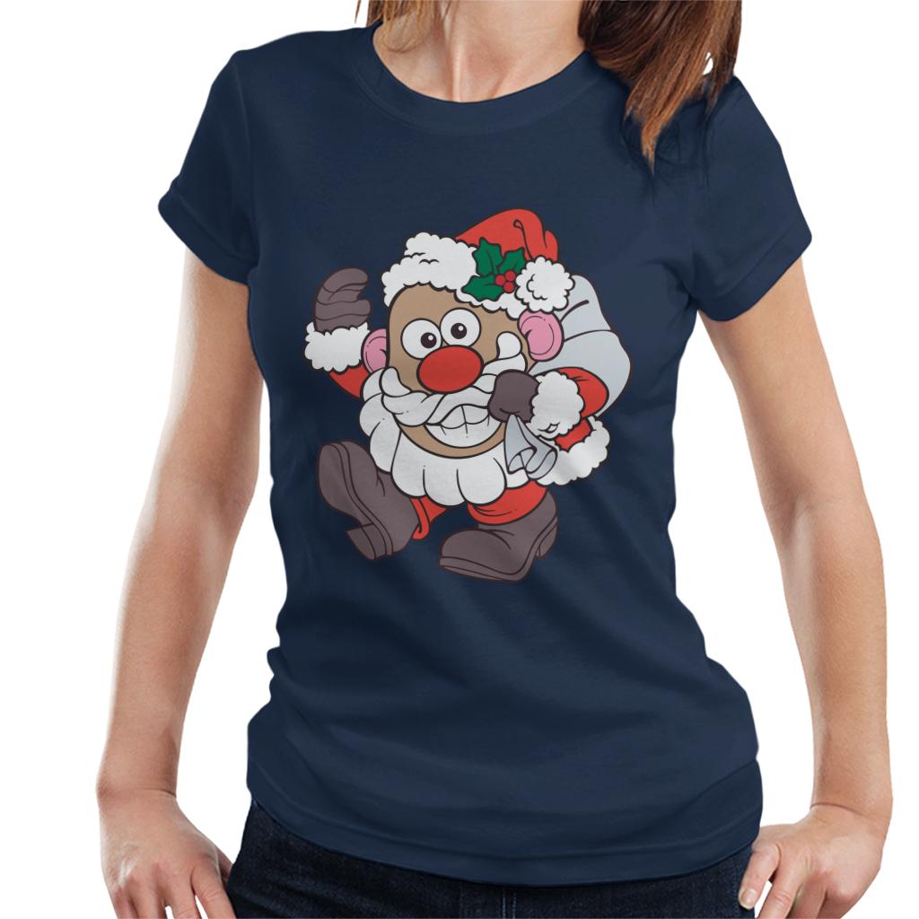 Mr Potato Head Christmas Father Christmas Women's T-Shirt-ALL + EVERY