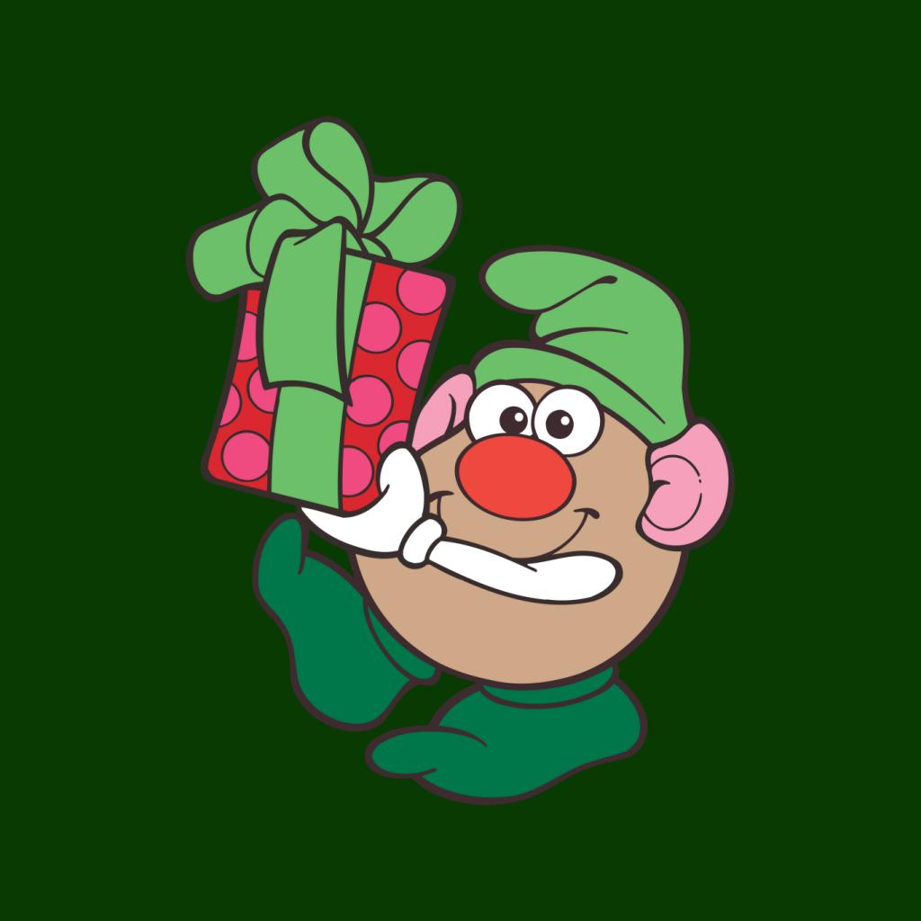 Mr Potato Head Christmas Festive Elf Men's Hooded Sweatshirt-ALL + EVERY