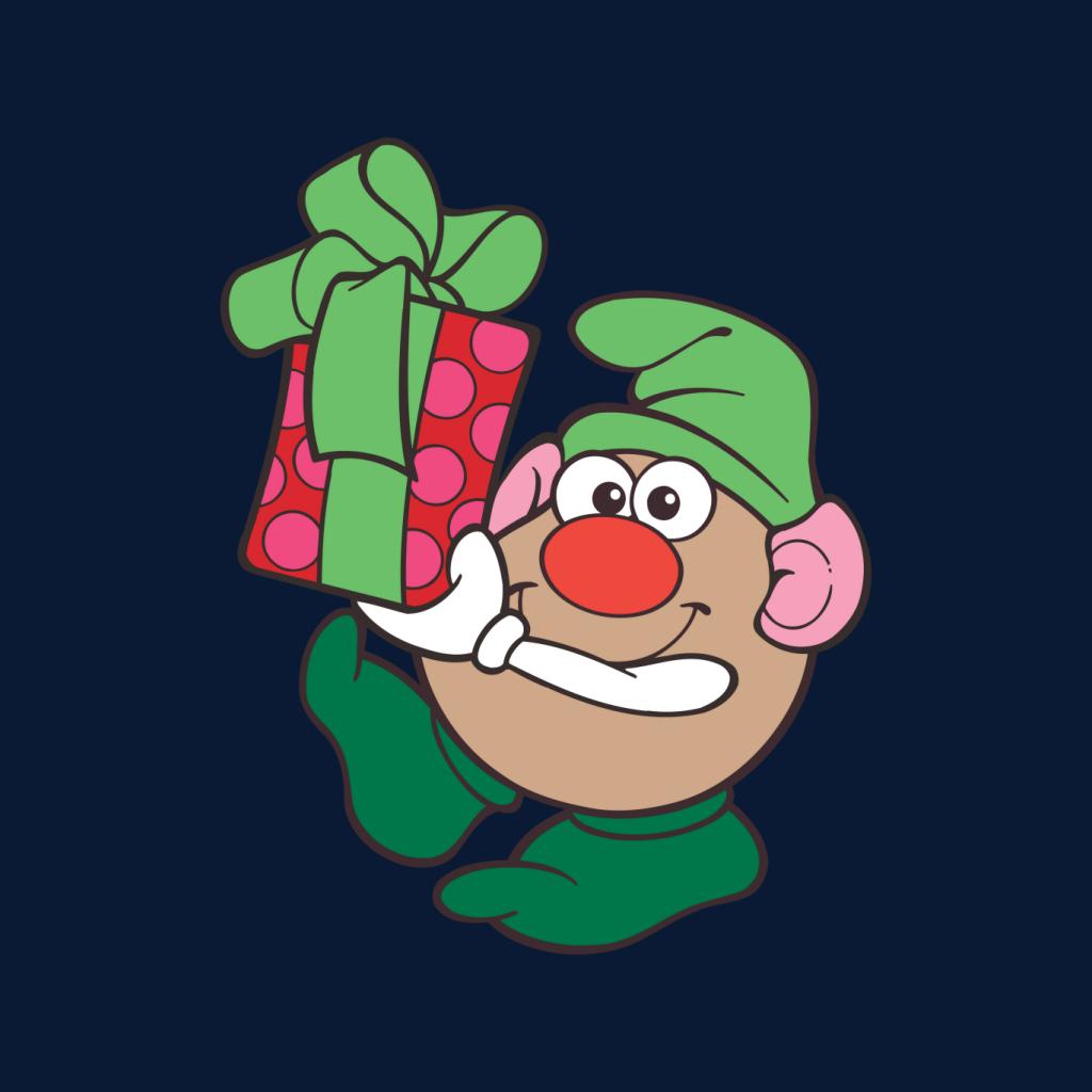 Mr Potato Head Christmas Festive Elf Men's Hooded Sweatshirt-ALL + EVERY