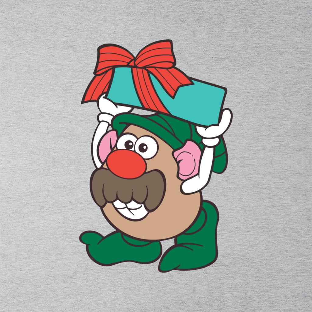 Mr Potato Head Christmas Festive Box Elf Costume Men's Hooded Sweatshirt-ALL + EVERY