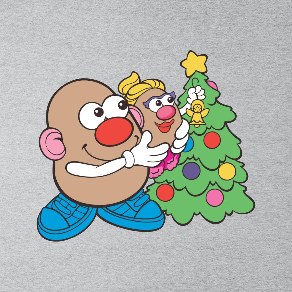 Mr Potato Head Christmas Angel On Tree Men's Hooded Sweatshirt-ALL + EVERY