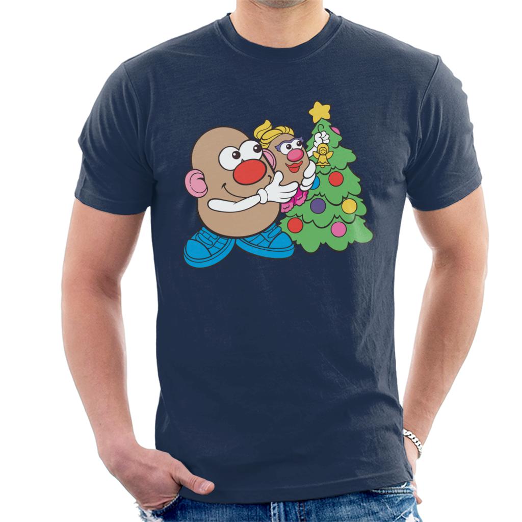 Mr Potato Head Christmas Angel On Tree Men's T-Shirt-ALL + EVERY