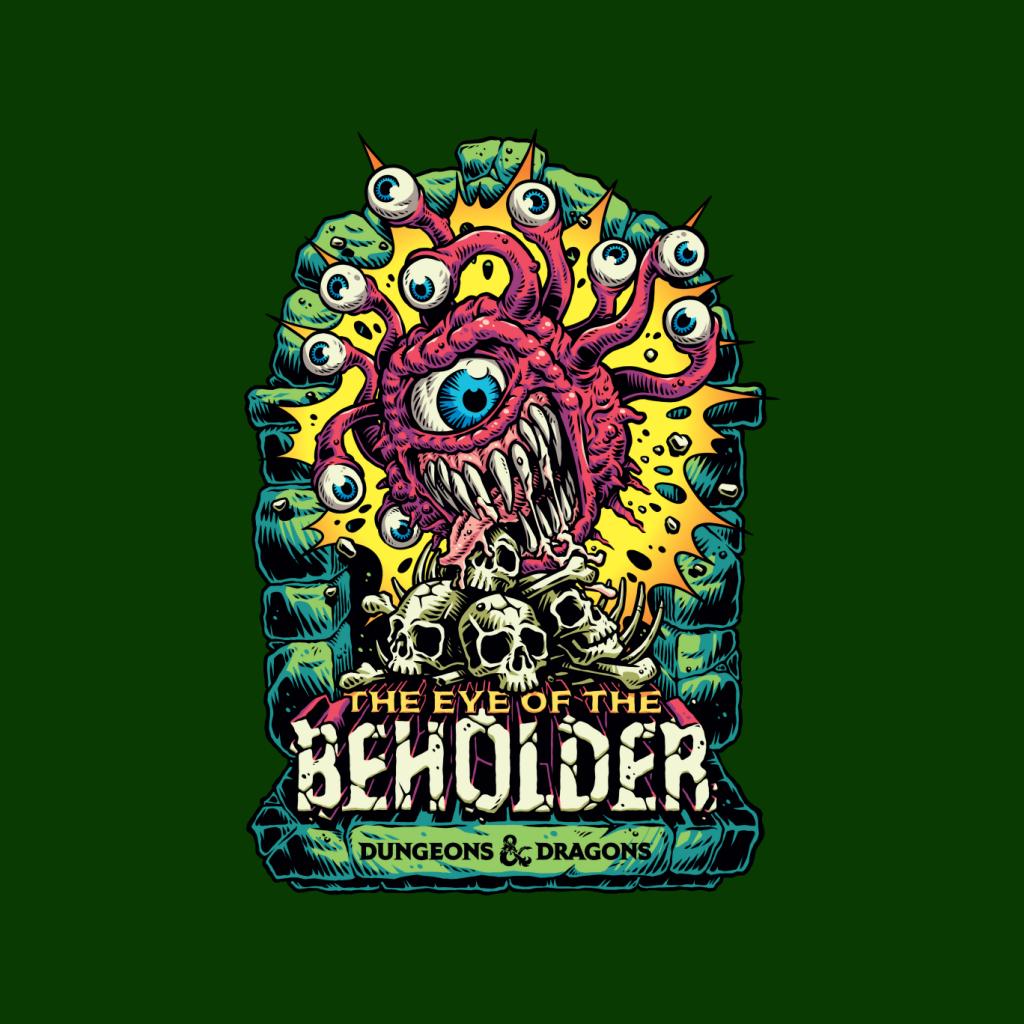 Dungeons & Dragons The Eye Of The Beholder Men's T-Shirt-ALL + EVERY