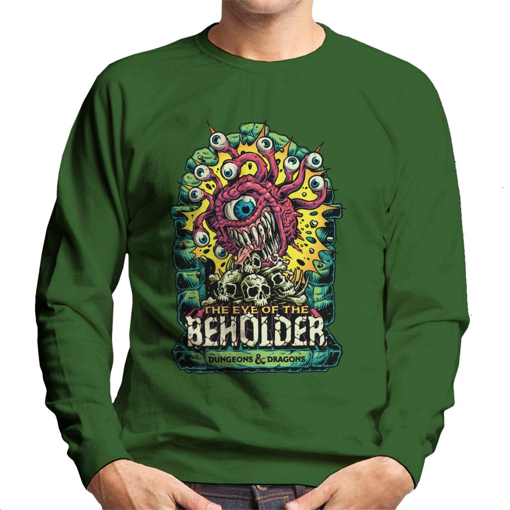 Dungeons & Dragons The Eye Of The Beholder Men's Sweatshirt-ALL + EVERY